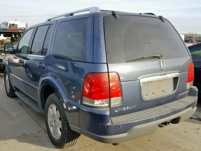 5LMEU68H23ZJ00701 - 2003 LINCOLN AVIATOR 蓝色 照片 3