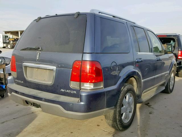 5LMEU68H23ZJ00701 - 2003 LINCOLN AVIATOR 蓝色 照片 4