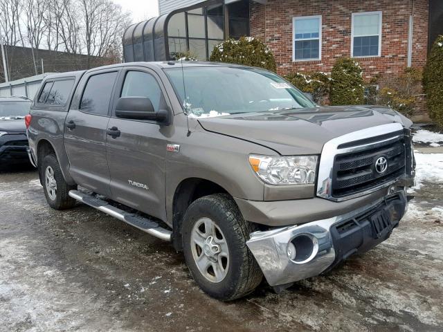 5TFDY5F14DX321723 - 2013 TOYOTA TUNDRA CRE TAN photo 1