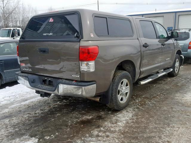 5TFDY5F14DX321723 - 2013 TOYOTA TUNDRA CRE TAN photo 4