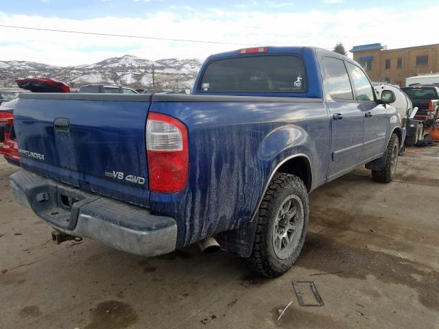 5TBDT44106S531118 - 2006 TOYOTA TUNDRA DOUBLE CAB SR5  photo 4