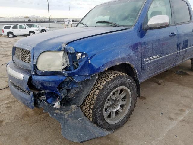 5TBDT44106S531118 - 2006 TOYOTA TUNDRA DOUBLE CAB SR5  photo 9