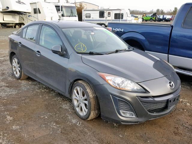 JM1BL1S6XA1301412 - 2010 MAZDA 3 S GRAY photo 1