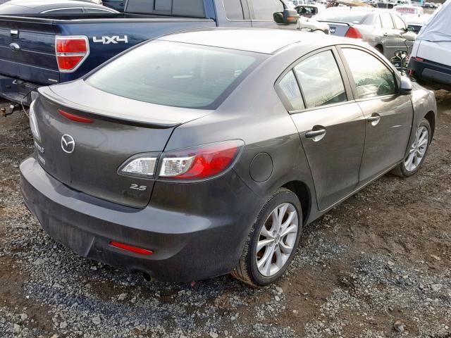 JM1BL1S6XA1301412 - 2010 MAZDA 3 S GRAY photo 4