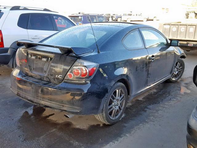 JTKDE3B78A0318232 - 2010 TOYOTA SCION TC შავი ფოტო 4