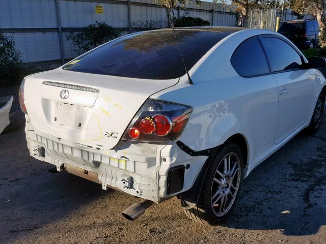 JTKDE3B78A0308154 - 2010 TOYOTA SCION TC თეთრი ფოტო 4