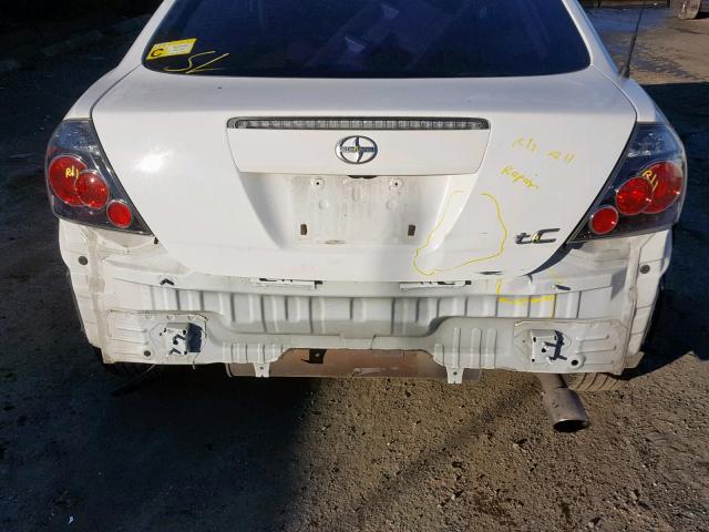 JTKDE3B78A0308154 - 2010 TOYOTA SCION TC თეთრი ფოტო 9