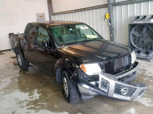 1N6AD0ER2AC421392 - 2010 NISSAN FRONTIER C BLACK photo 1