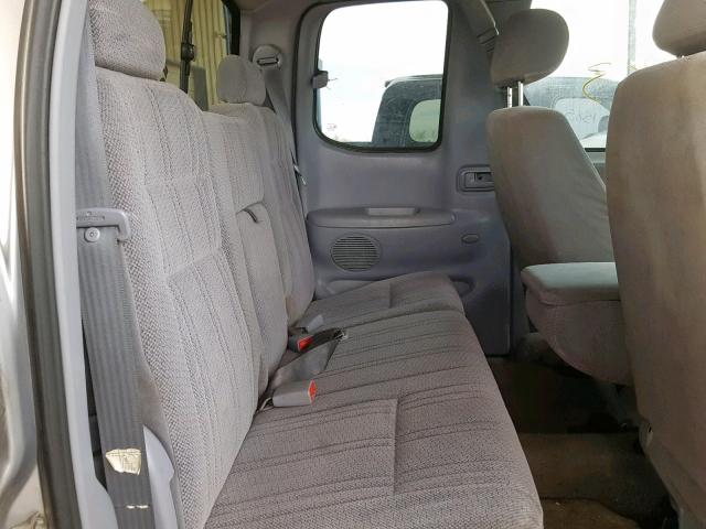 5TBRN34191S188179 - 2001 TOYOTA TUNDRA ACC GRAY photo 6