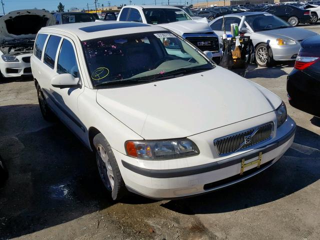 YV1SW58D612052907 - 2001 VOLVO V70 2.4T WHITE photo 1