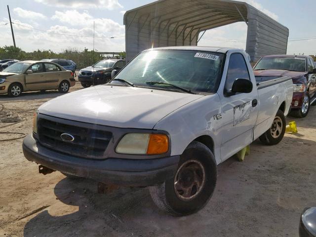 2FTRF17244CA53298 - 2004 FORD F-150 HERI WHITE photo 2