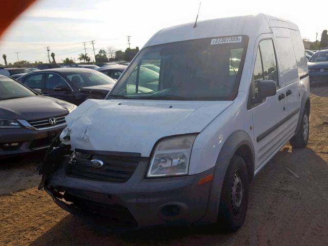 NM0LS7CN4DT161783 - 2013 FORD TRANSIT CO WHITE photo 2