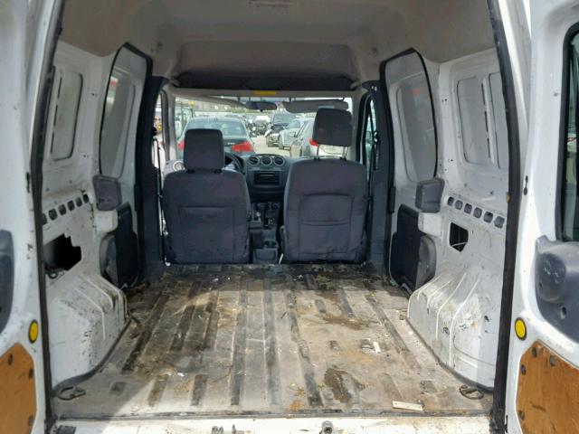 NM0LS7CN4DT161783 - 2013 FORD TRANSIT CO WHITE photo 6