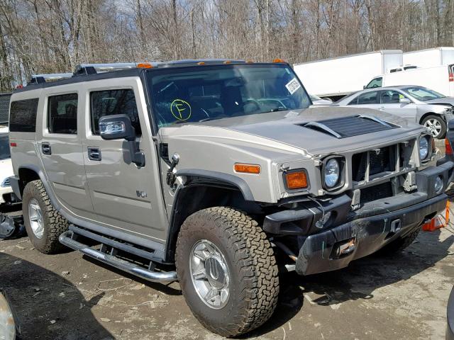 5GRGN23U47H108576 - 2007 HUMMER H2 SILVER photo 1