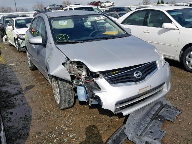 3N1AB6AP4CL760133 - 2012 NISSAN SENTRA 2.0 SILVER photo 1