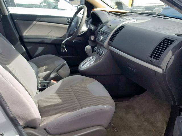 3N1AB6AP4CL760133 - 2012 NISSAN SENTRA 2.0 SILVER photo 5