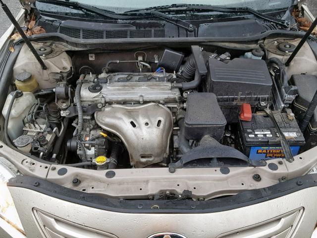 4T1BE46K87U615694 - 2007 TOYOTA CAMRY NEW BROWN photo 7