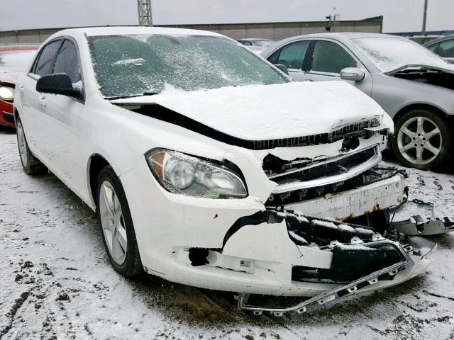 1G1ZB5E01CF267813 - 2012 CHEVROLET MALIBU LS WHITE photo 1