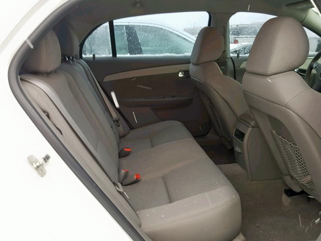 1G1ZB5E01CF267813 - 2012 CHEVROLET MALIBU LS WHITE photo 6