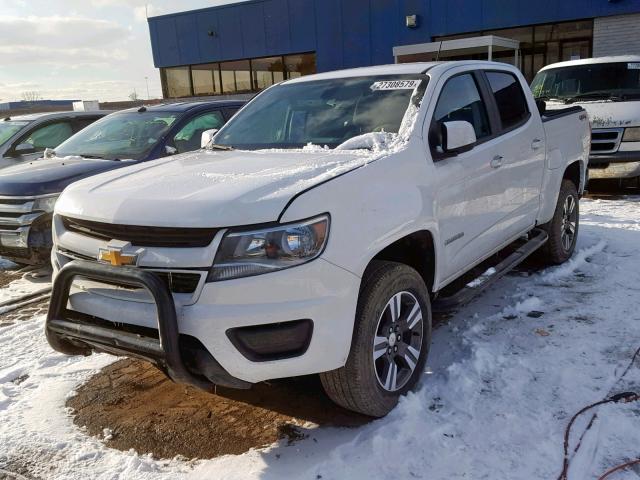 1GCGTBEN3J1138827 - 2018 CHEVROLET COLORADO WHITE photo 2