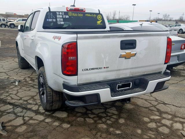 1GCGTBEN3J1138827 - 2018 CHEVROLET COLORADO WHITE photo 3