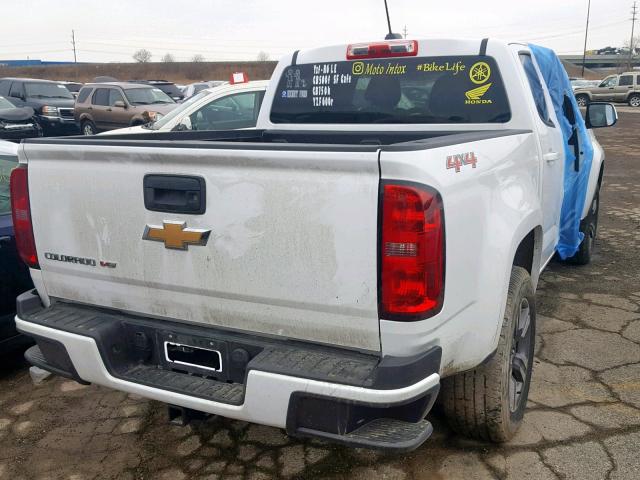 1GCGTBEN3J1138827 - 2018 CHEVROLET COLORADO WHITE photo 4