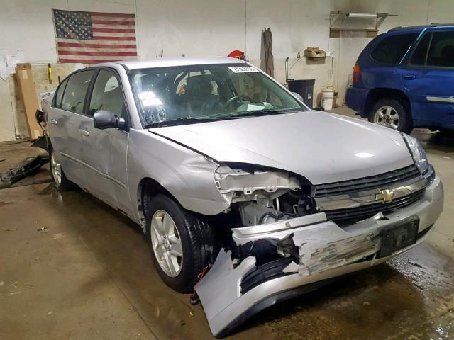 1G1ZT54835F340610 - 2005 CHEVROLET MALIBU LS SILVER photo 1