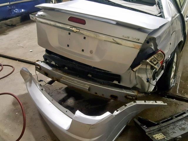 1G1ZT54835F340610 - 2005 CHEVROLET MALIBU LS SILVER photo 10