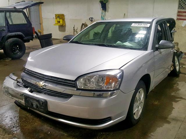1G1ZT54835F340610 - 2005 CHEVROLET MALIBU LS SILVER photo 2