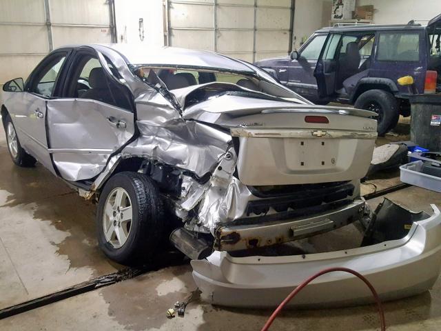 1G1ZT54835F340610 - 2005 CHEVROLET MALIBU LS SILVER photo 3