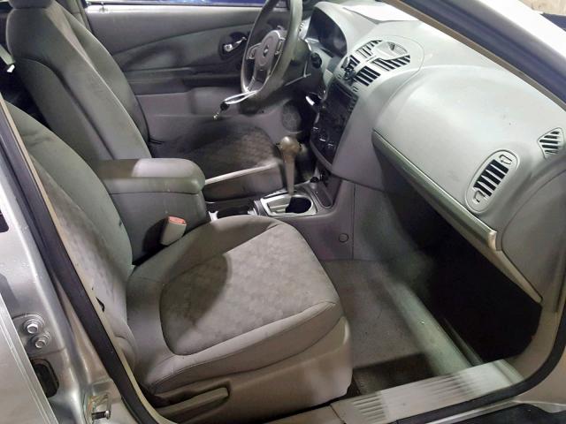 1G1ZT54835F340610 - 2005 CHEVROLET MALIBU LS SILVER photo 5