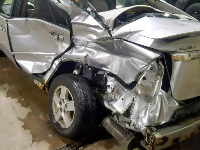 1G1ZT54835F340610 - 2005 CHEVROLET MALIBU LS SILVER photo 9