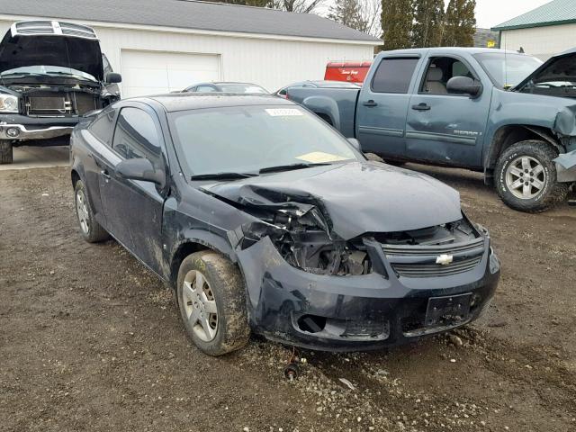 1G1AL15F877238803 - 2007 CHEVROLET COBALT LT BLACK photo 1