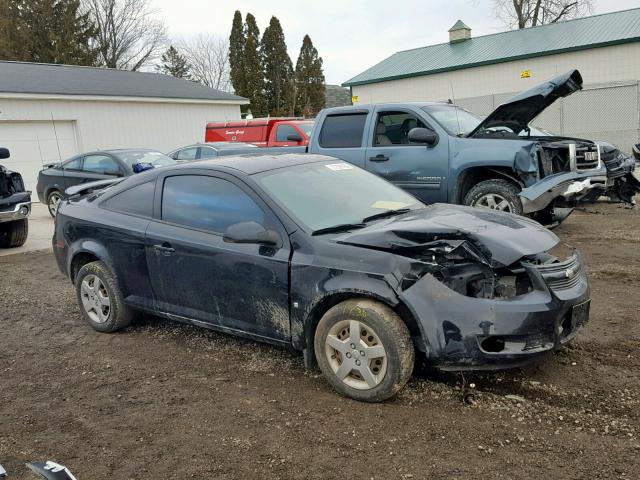 1G1AL15F877238803 - 2007 CHEVROLET COBALT LT BLACK photo 9