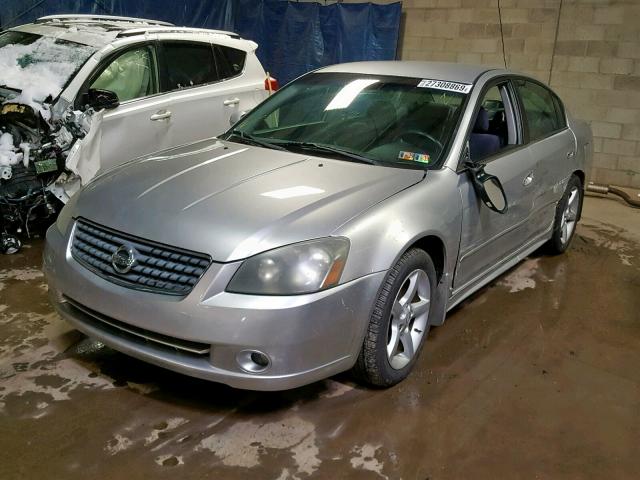 1N4BL11D45C154407 - 2005 NISSAN ALTIMA SE SILVER photo 2