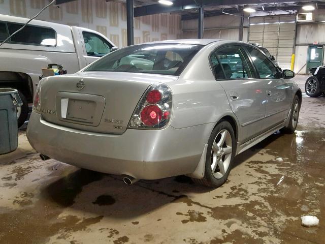 1N4BL11D45C154407 - 2005 NISSAN ALTIMA SE SILVER photo 4