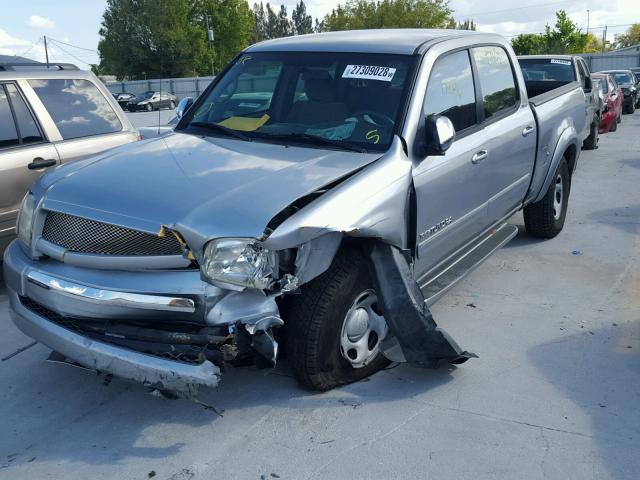 5TBDT44135S471656 - 2005 TOYOTA TUNDRA DOUBLE CAB SR5  photo 2