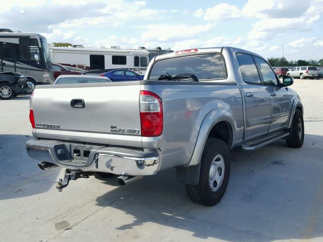 5TBDT44135S471656 - 2005 TOYOTA TUNDRA DOUBLE CAB SR5  photo 4