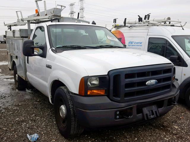 1FDSF30546EC12055 - 2006 FORD F350 SRW S WHITE photo 1