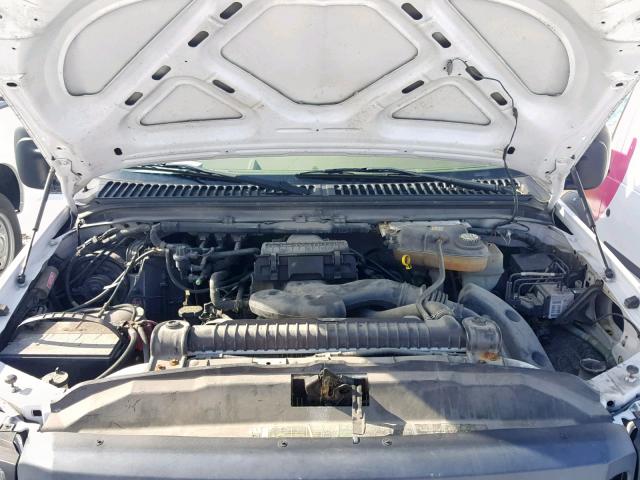 1FDSF30546EC12055 - 2006 FORD F350 SRW S WHITE photo 7