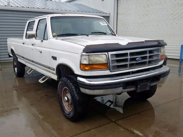 1FTJW36G6TEA51096 - 1996 FORD F350 WHITE photo 1