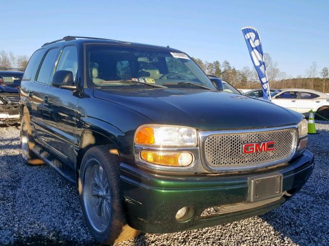 1GKEK63U82J155544 - 2002 GMC DENALI GREEN photo 1