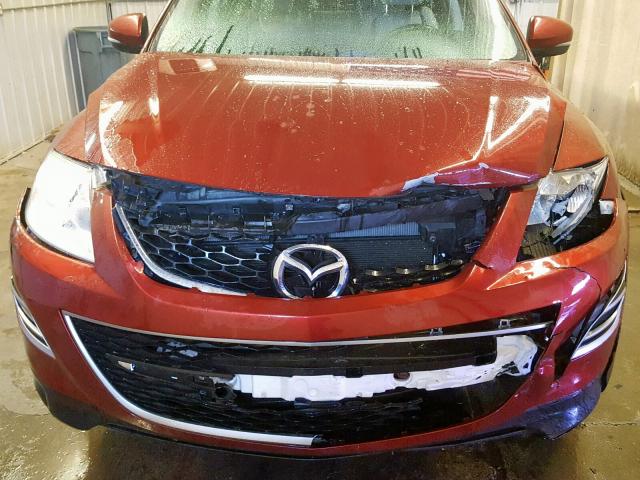 JM3TB3DA7C0355593 - 2012 MAZDA CX-9 RED photo 9