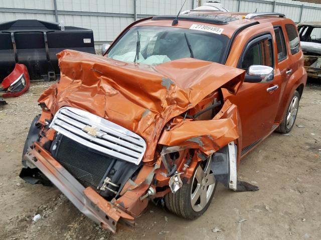 3GNCA53P58S656447 - 2008 CHEVROLET HHR LT ORANGE photo 10