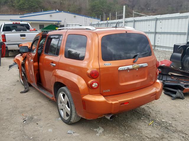 3GNCA53P58S656447 - 2008 CHEVROLET HHR LT ORANGE photo 3