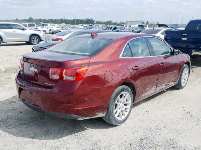 1G11C5SA8GF167964 - 2016 CHEVROLET MALIBU LIM 勃艮第红 照片 4