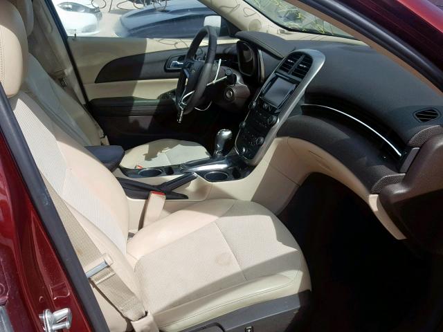 1G11C5SA8GF167964 - 2016 CHEVROLET MALIBU LIM 勃艮第红 照片 5