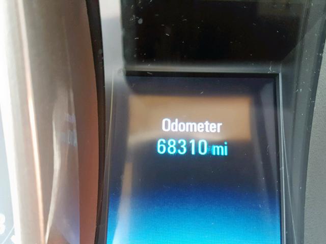 1G11C5SA8GF167964 - 2016 CHEVROLET MALIBU LIM 勃艮第红 照片 8