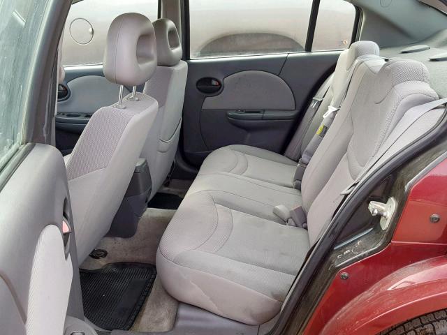 1G8AJ52F24Z127490 - 2004 SATURN ION LEVEL BURGUNDY photo 6
