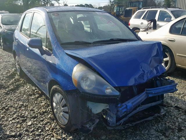 JHMGD38438S046223 - 2008 HONDA FIT BLUE photo 1